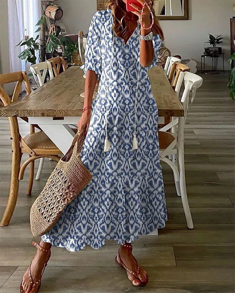 KS | Elegant summer maxi dress