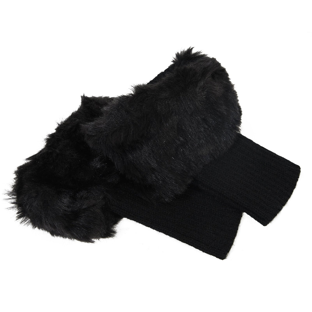 Casual Solid Color Furry Socks elevenforest