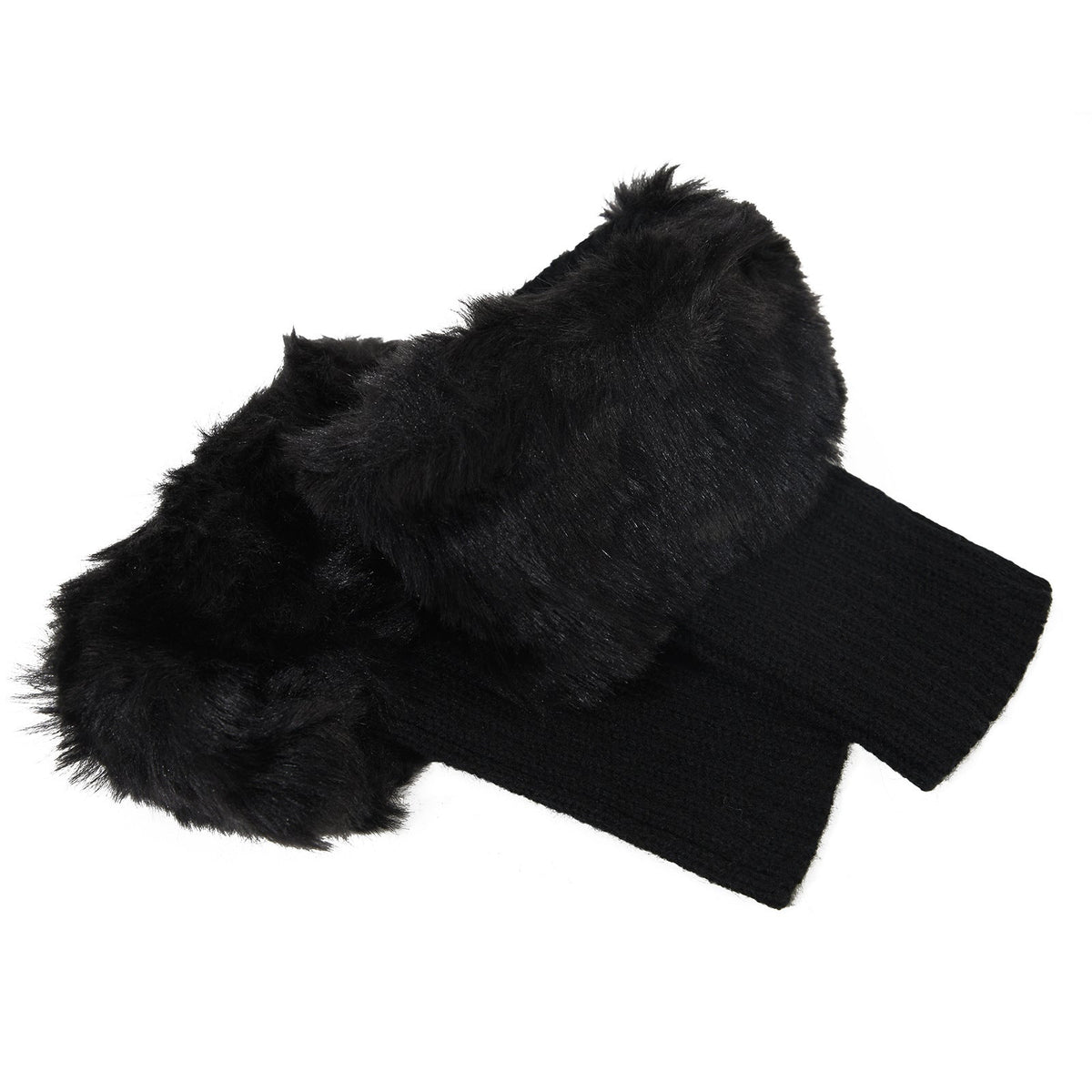 Casual Solid Color Furry Socks elevenforest
