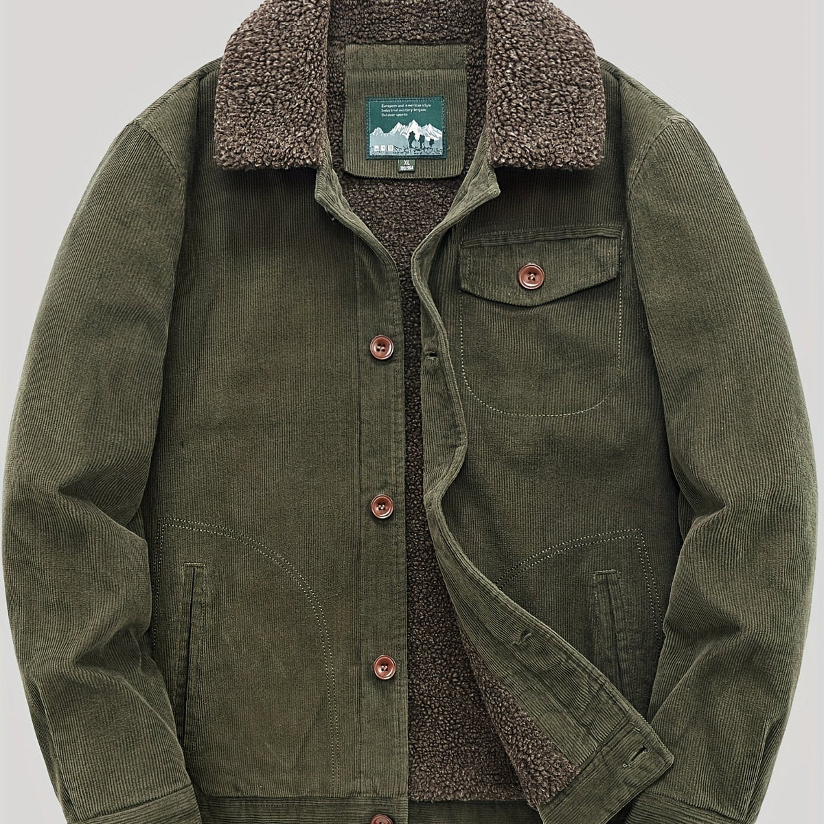 JO | Warm fleece button jacket