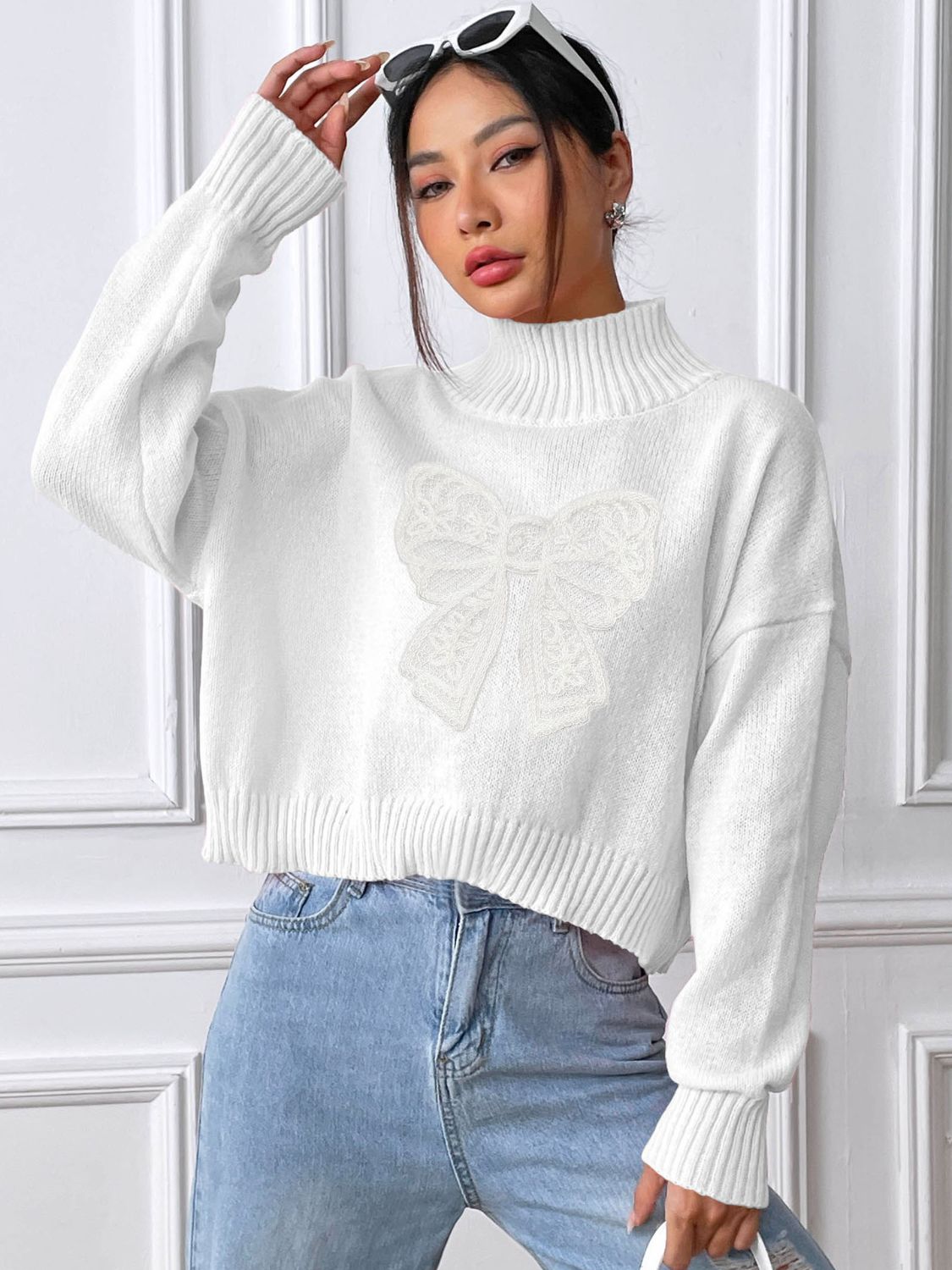 Gracefully Designed Sweater