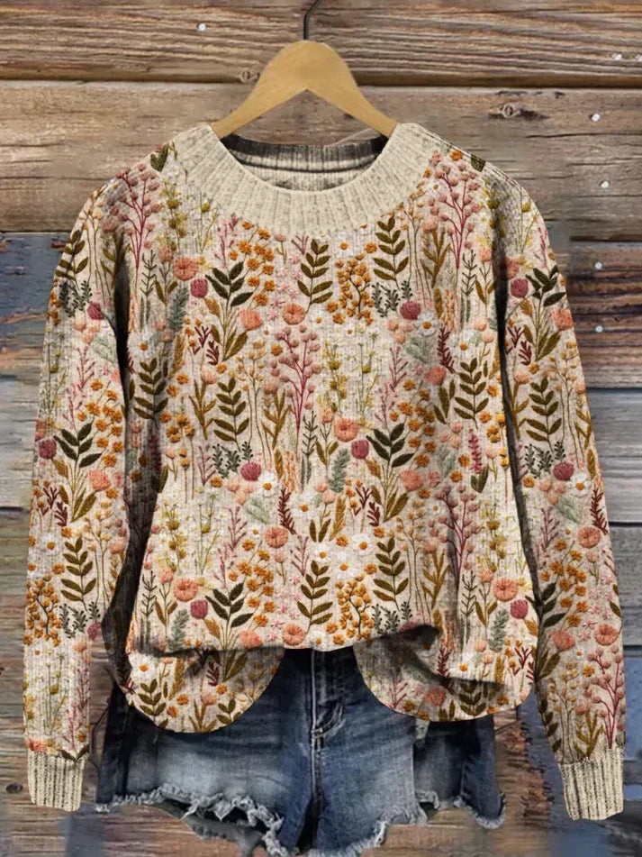 Gracefully Designed Sweater