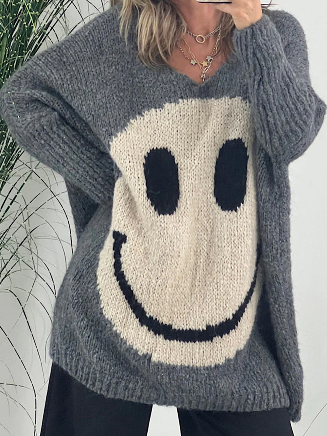 Gracefully Designed Sweater