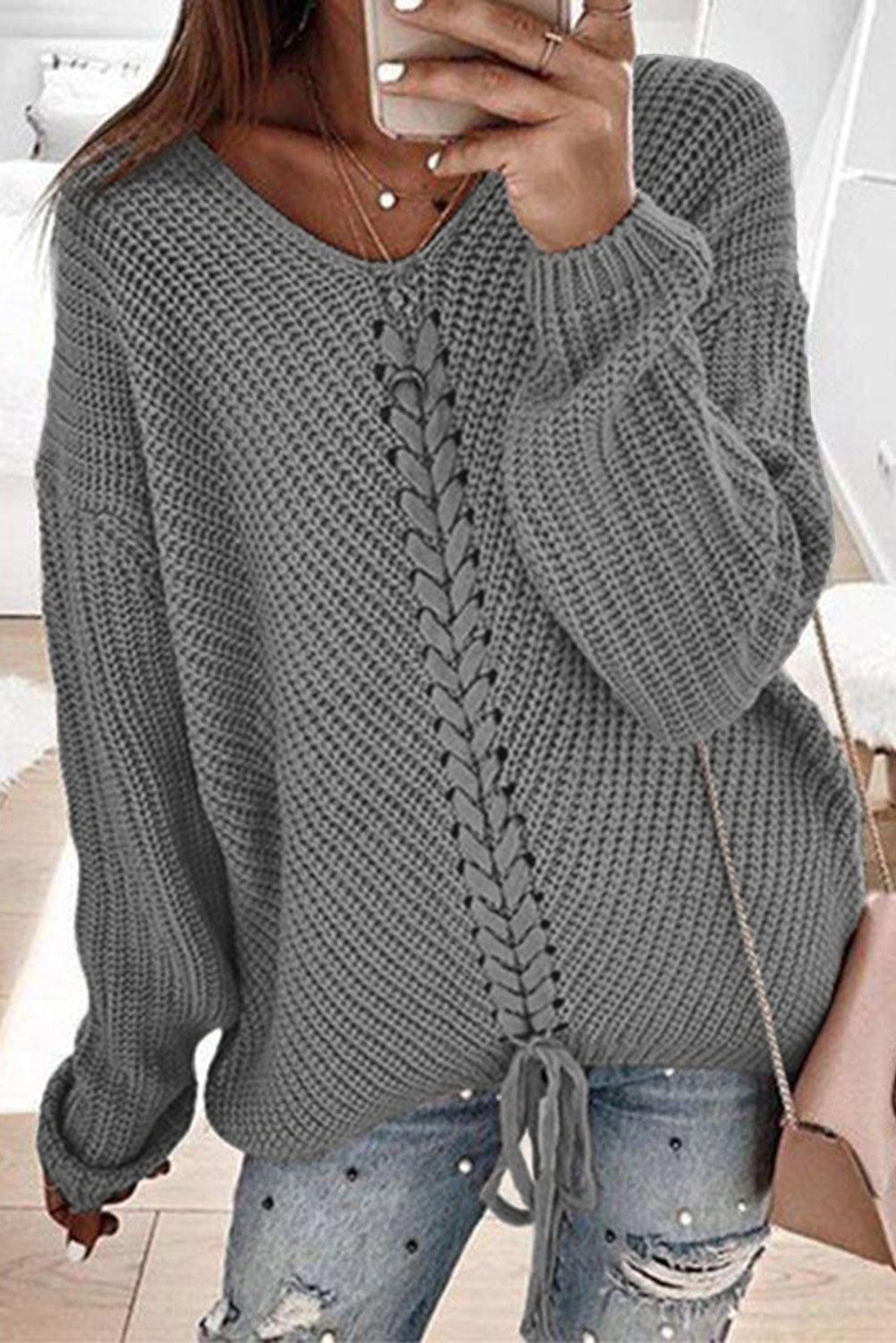 Gracefully Designed Sweater