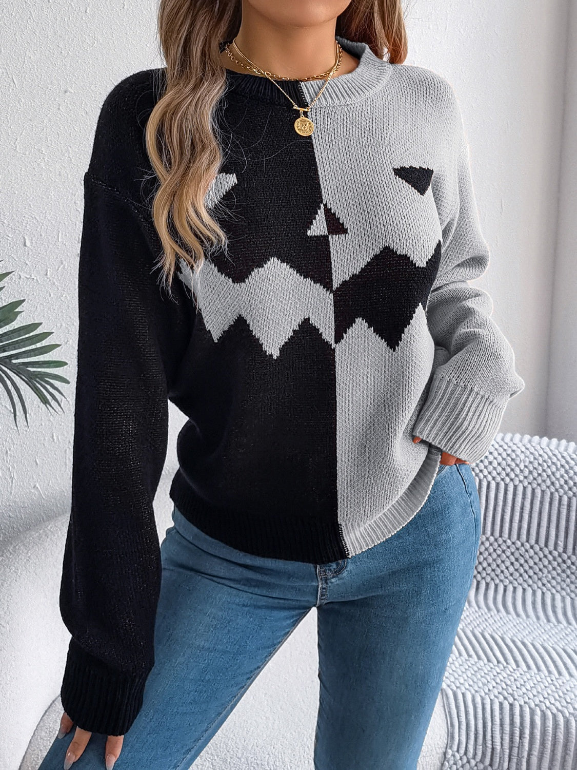 Classic Designed Sweater