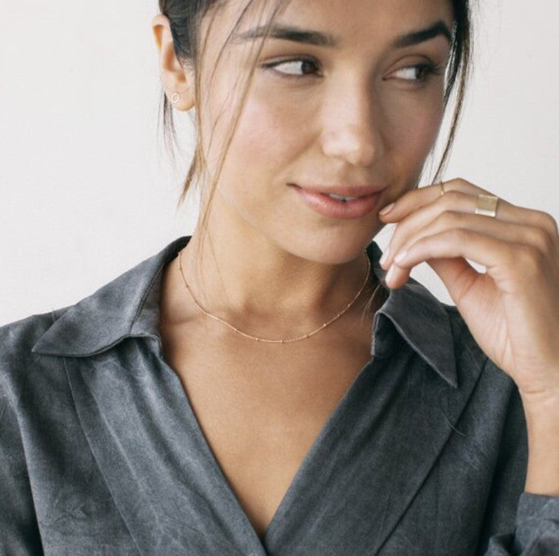 Vintage Handmade Gold Chain