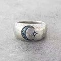 Star Moon Ring