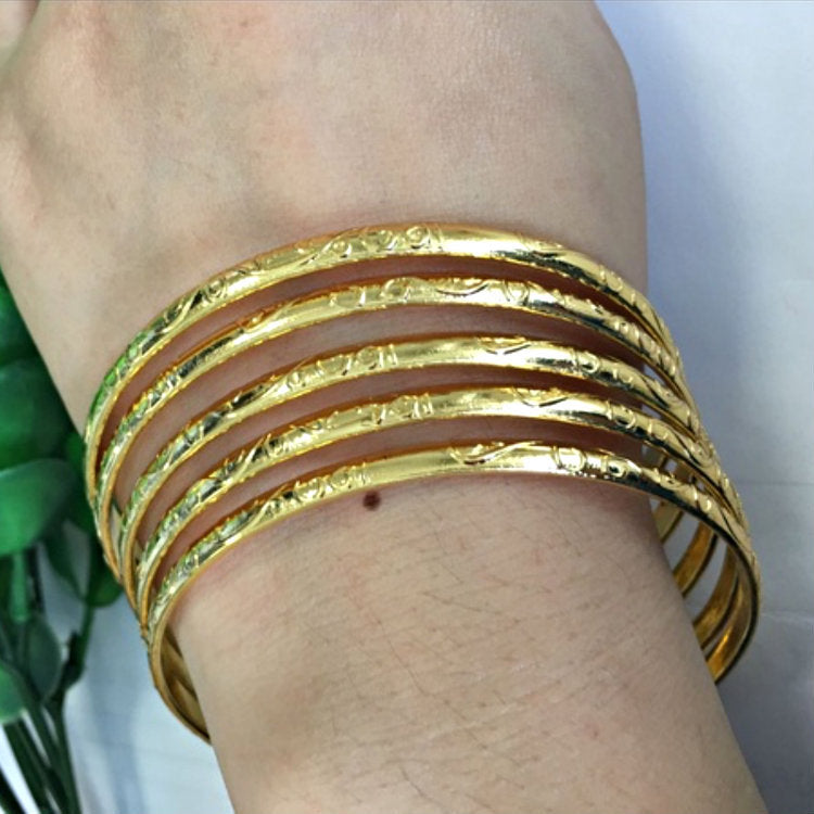 Delicate Artisan Gold Bracelet