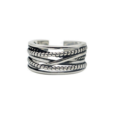 Beautiful Silver Ring with Unique Style