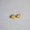 Delicate Artisan Gold Earring