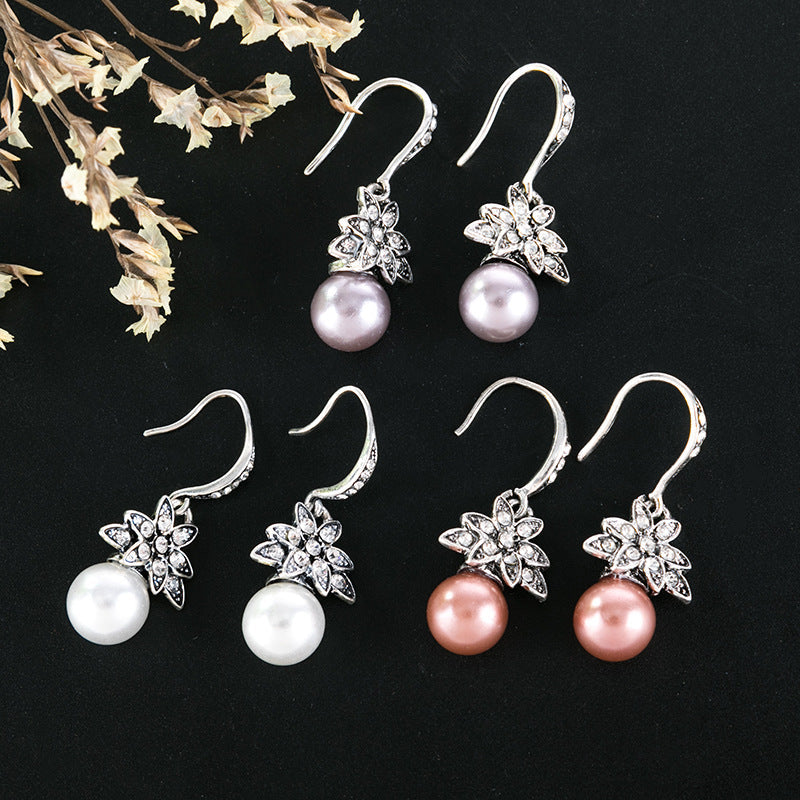 Delicate Artisan Pearl Earring