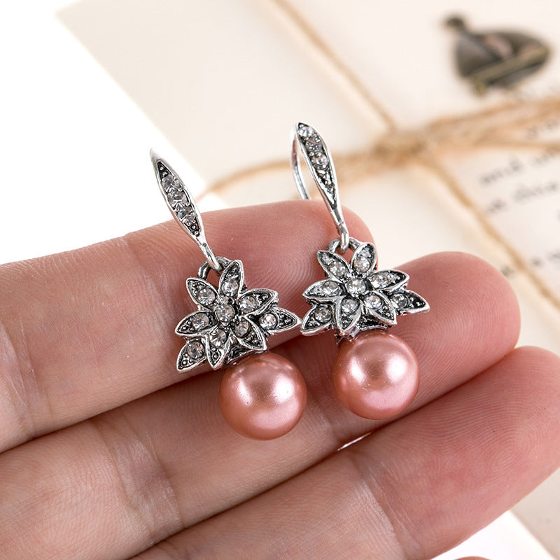 Delicate Artisan Pearl Earring
