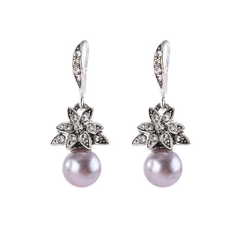Delicate Artisan Pearl Earring