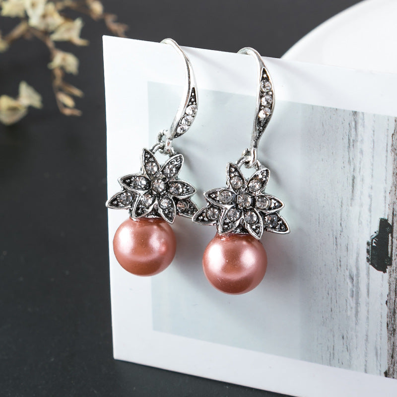 Delicate Artisan Pearl Earring