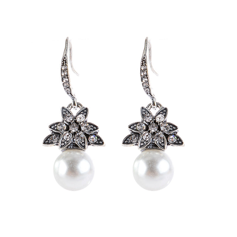 Delicate Artisan Pearl Earring