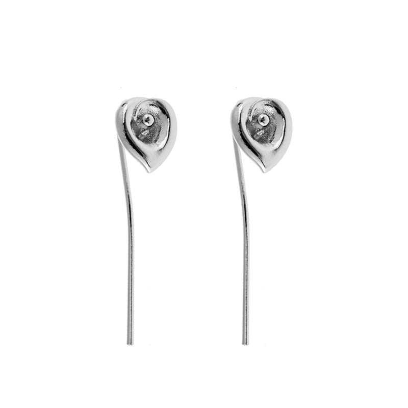 Classic Silver Earring with Timeless Appeal