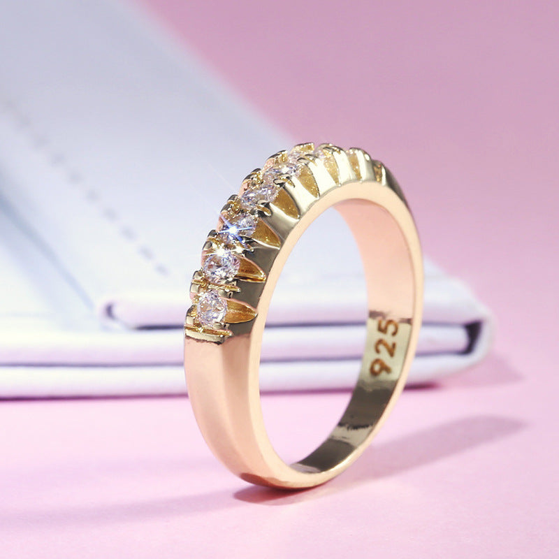 Delicate Artisan Gold Ring