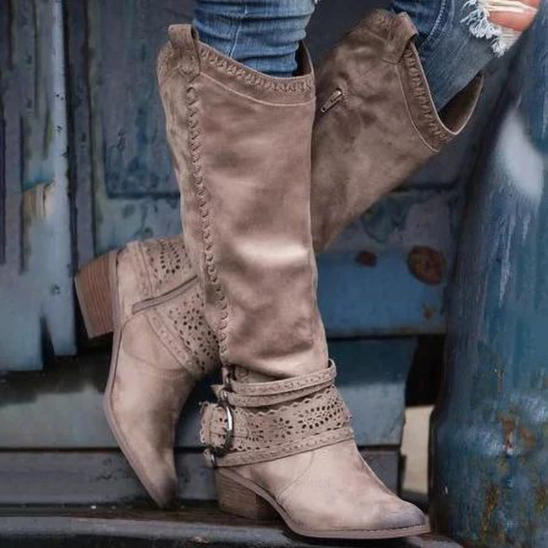 Chic Orthopedic Boots with Unique Design
