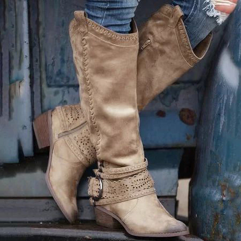 Chic Orthopedic Boots with Unique Design