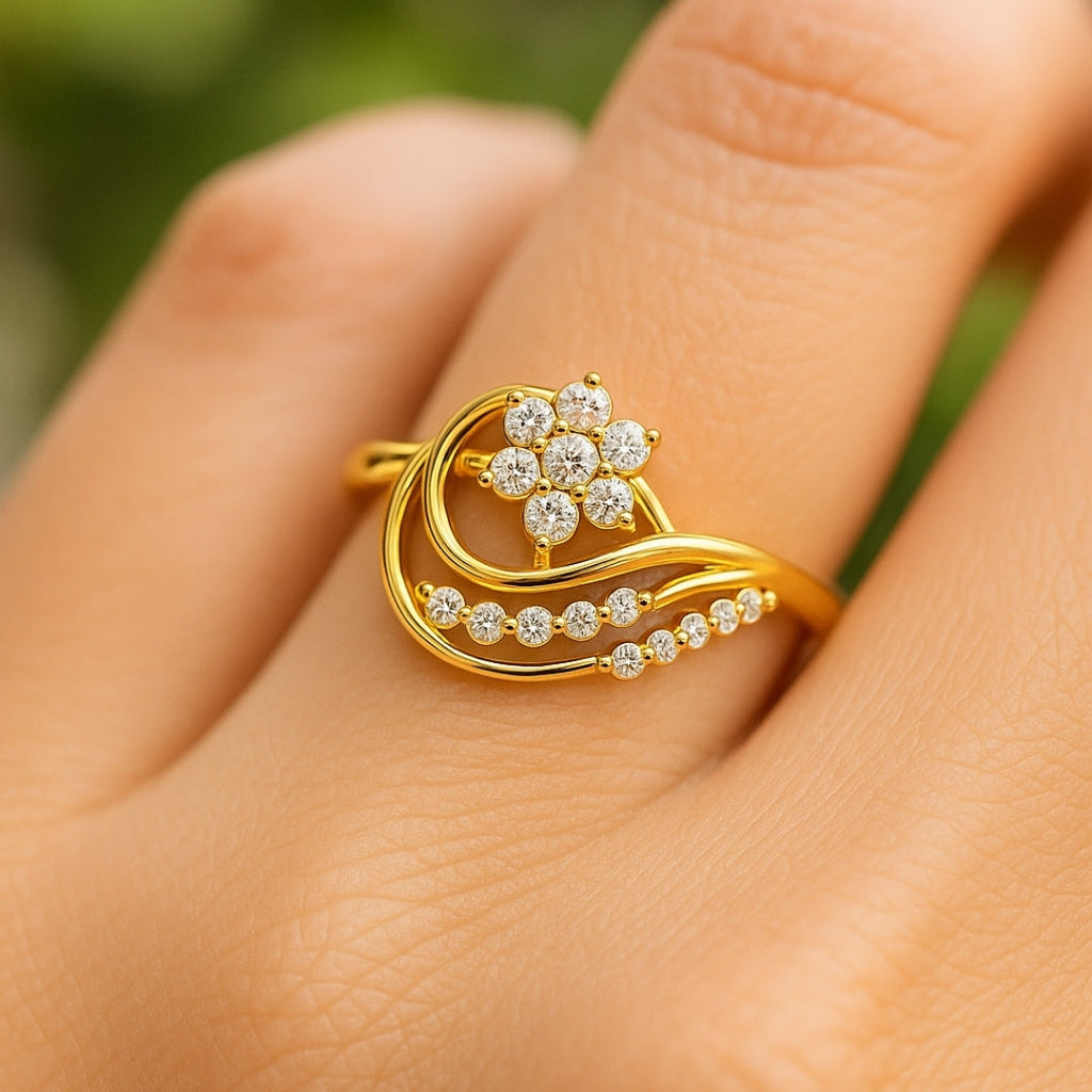 Vintage Handmade Gold Ring