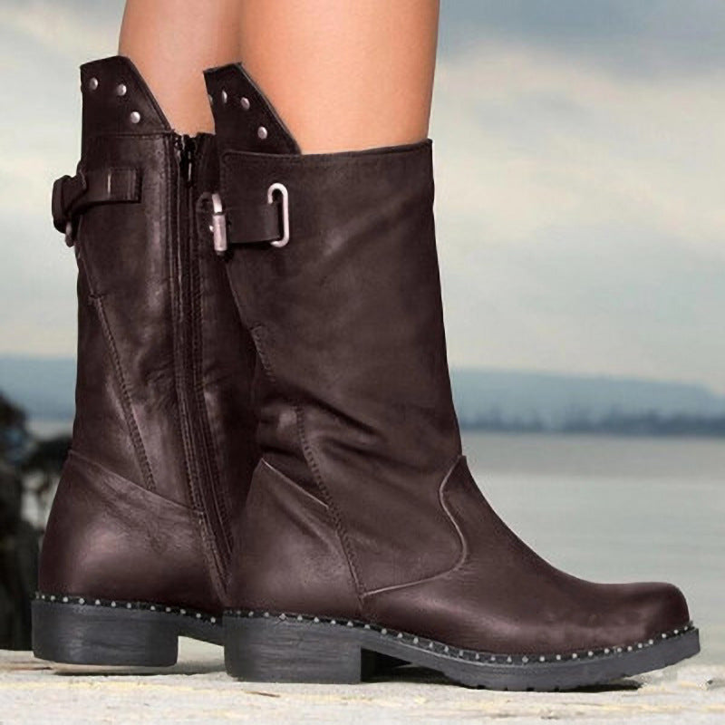 Chic Orthopedic Boots with Unique Design
