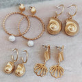 Romantic Gold Earring for Special Moments