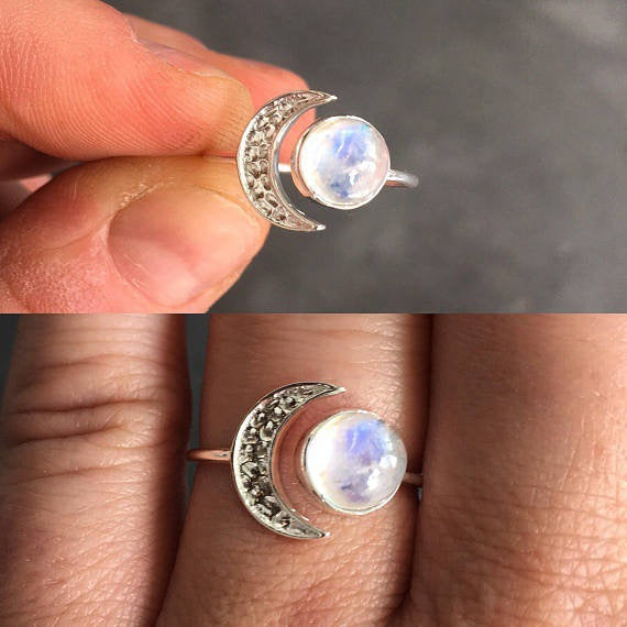 Romantic Silver Ring for Special Moments
