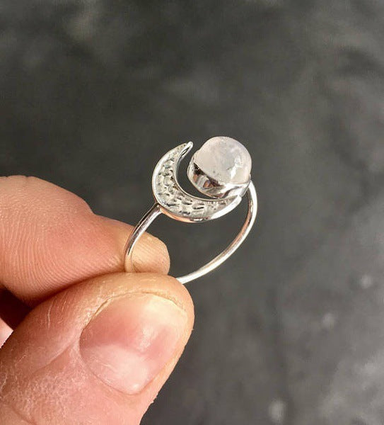 Romantic Silver Ring for Special Moments