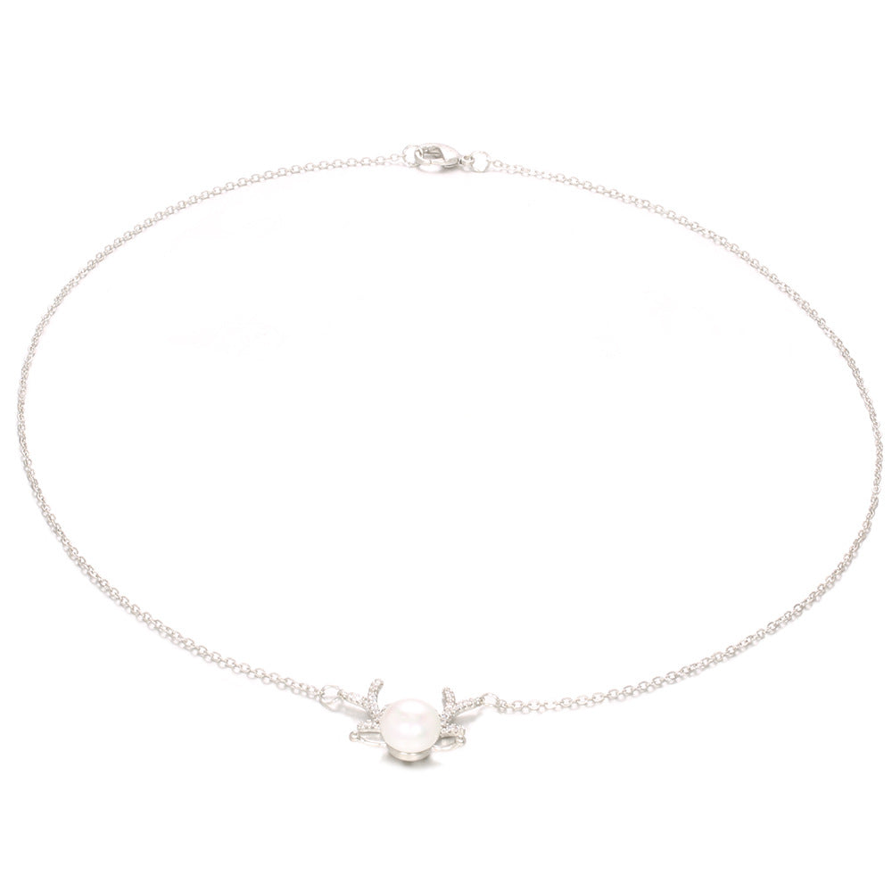 Romantic Pearl Necklace for Special Moments