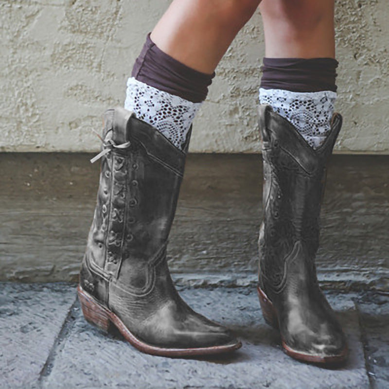 Classic Orthopedic Boots with Timeless Style