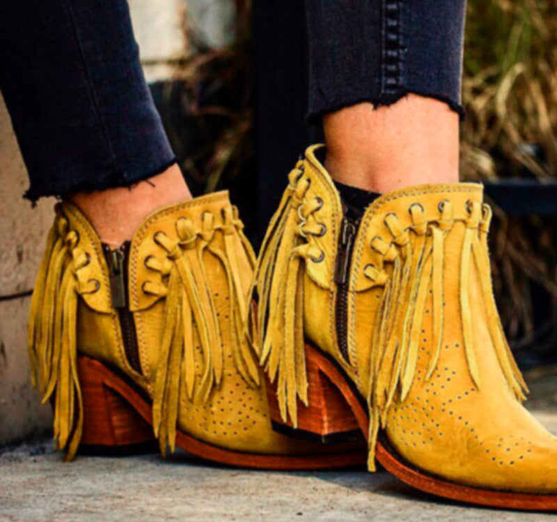 Classic Orthopedic Boots with Timeless Style