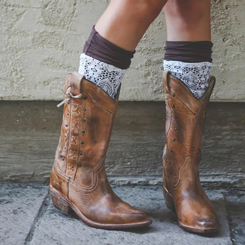 Classic Orthopedic Boots with Timeless Style
