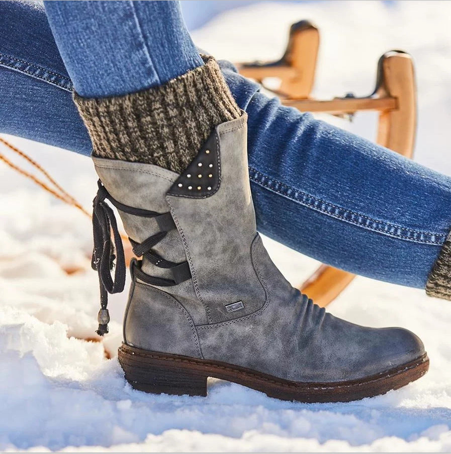 Classic Orthopedic Boots with Timeless Style
