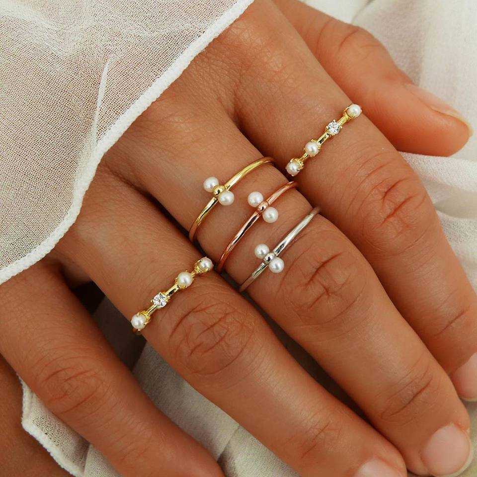 Delicate Artisan Gold Set