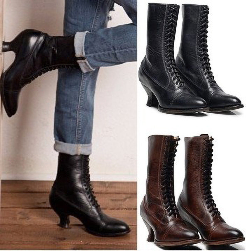 Classic Orthopedic Boots with Timeless Style