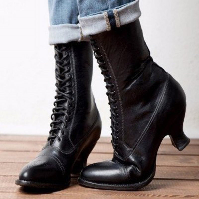 Classic Orthopedic Boots with Timeless Style