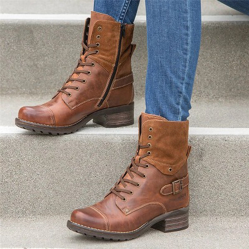 Classic Orthopedic Boots with Timeless Style