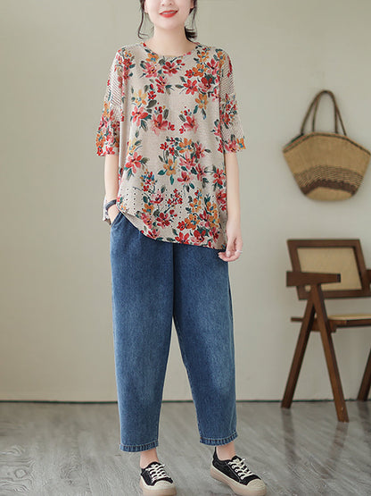 Summer Loose Knitted Shirt