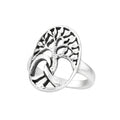 Tree of Life Hollow Ring