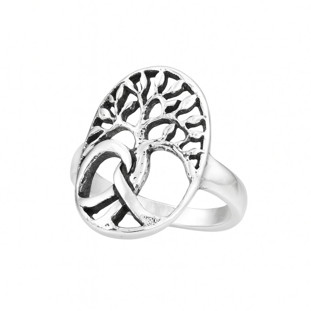 Tree of Life Hollow Ring