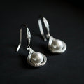 Silver & Pearl Drop Earrings