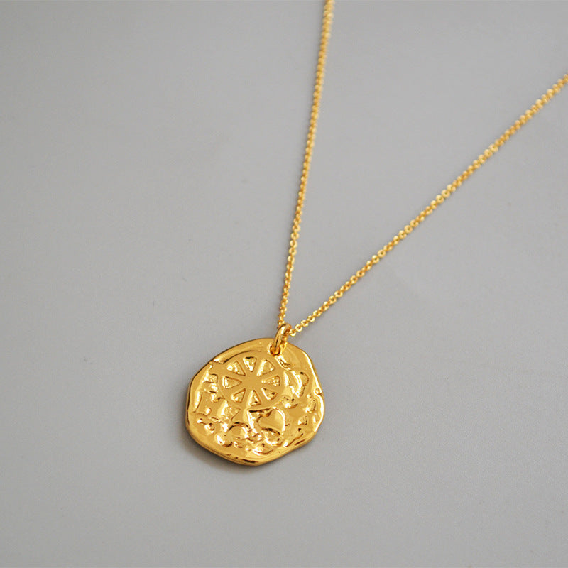 Delicate Artisan Gold Necklace