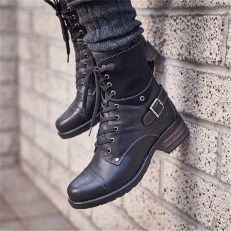 Classic Orthopedic Boots with Timeless Style
