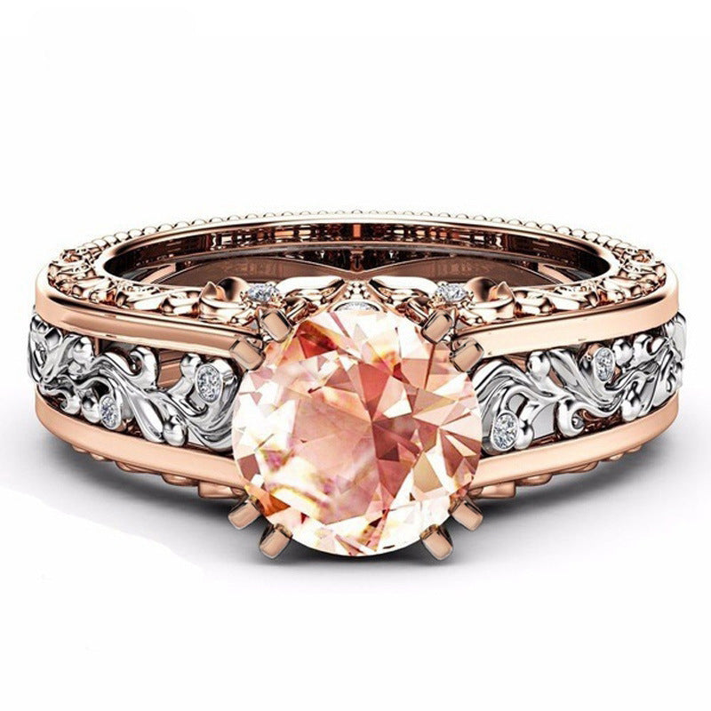 Delicate Artisan Gold Ring