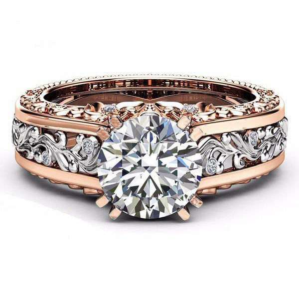 Delicate Artisan Gold Ring