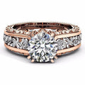 Delicate Artisan Gold Ring