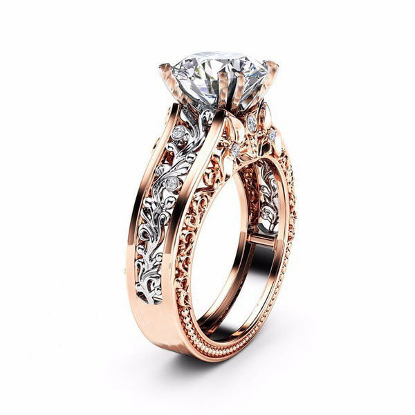 Delicate Artisan Gold Ring