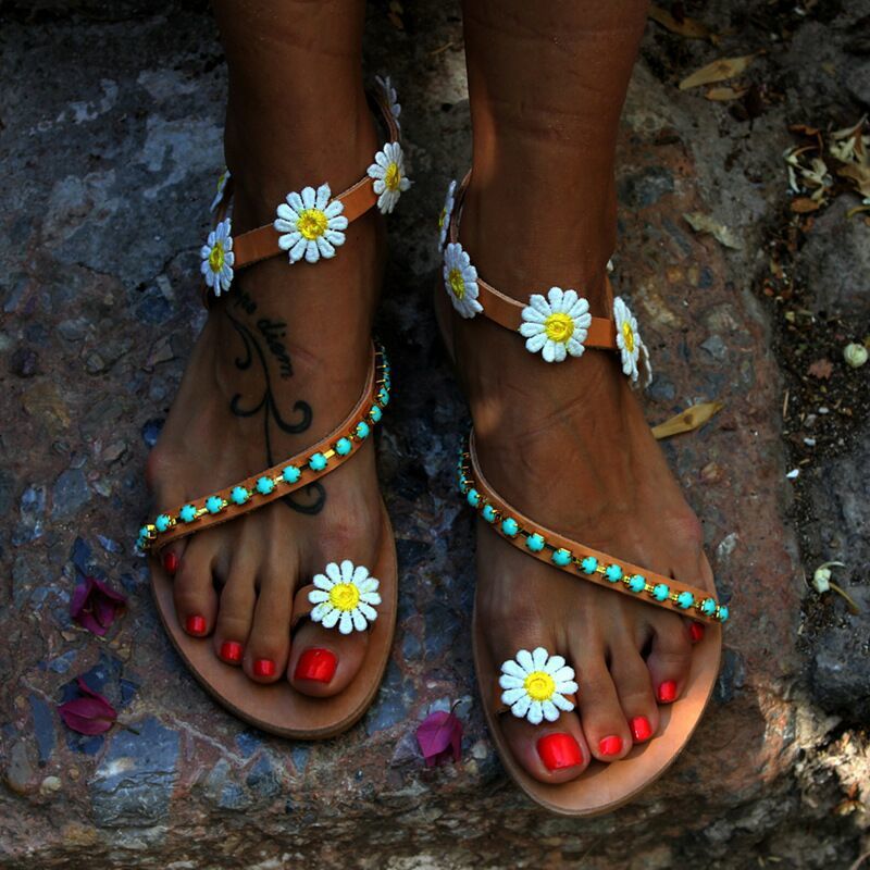 Vintage Inspired Orthopedic Sandals