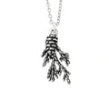 Silver Pine Necklace