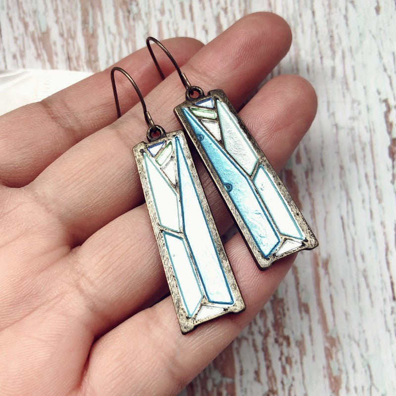 Delicate Artisan Silver Earring